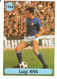 Luigi Riva Stars 1960-1994 Italy samolepka DS EUROfoot 96 #3
